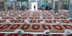 توزیع ۱۴۶۰ بسته کمک مومنانه بین نیازمندان جویباری در آستانه عید قربان