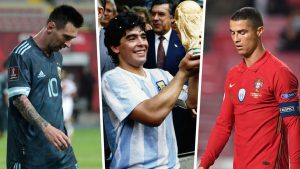 ادای احترام سرمربی پرتغالی به مارادونا با نیش به «مسی» و «رونالدو»