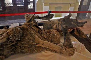مردان نمکی، مومیایی‌های ۲هزار ساله در موزه باستان‌شناسی زنجان