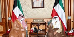 ولی‌عهد کویت پیام همتای سعودی خود درباره تحولات منطقه را دریافت کرد