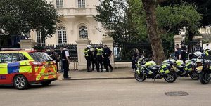 حمله به خانه سفیر عربستان سعودی در لندن