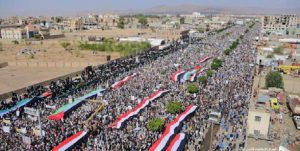 صنعا و ۱۴ استان یمن صحنه راهپیمایی باشکوه روز جهانی قدس