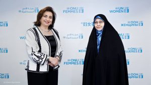 گفت‌وگوی خزعلی با مدیر اجرایی بخش زنان سازمان ملل در نیویورک