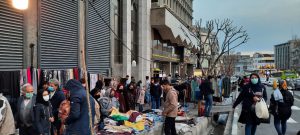 رنگ زردکرونایی تهران و افزایش مشکلات دستفروشان